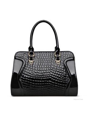 Genuine Leather Tote Bag Large Crossbody Handbag Purse